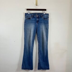 Kut From The Kloth Medium Wash  Bootcut Flared Jeans Mid Rise Womens 14S